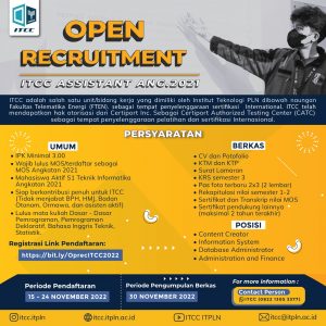 Open Recruitment ITCC Angkatan 2021